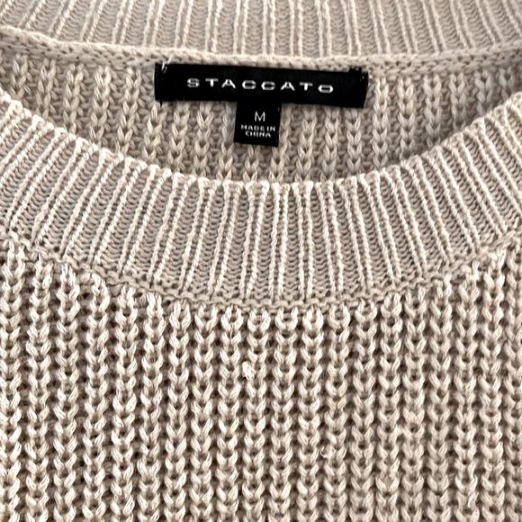 Side lace up Women's Sweater Size M - Picture 2 of 4